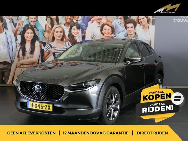 Mazda CX-30 2.0 e-SkyActiv-X M Hybrid Luxury - Headup display - Camera - Elektr. Bestuurdersstoel - Navi