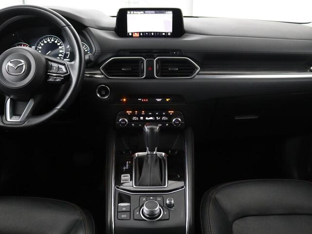 Mazda CX-5 2.0 SAG 165 Luxury | Leder | Memory | Stoel & Stuurverwarming | Adaptive cruise | 360 camera | Trekhaak afneembaar | Head-up