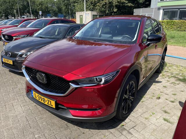 Mazda CX-5 2.0 SkyActiv-G 165 Sportive , Automaat, Trekhaak, Half Leder, 360 Camera, Adap. Cruise, HUD, Bose, Navi, Apple Carplay, Stoelverwarming, Stuurverwarming, LMV 19 Inch, Elektrische klep