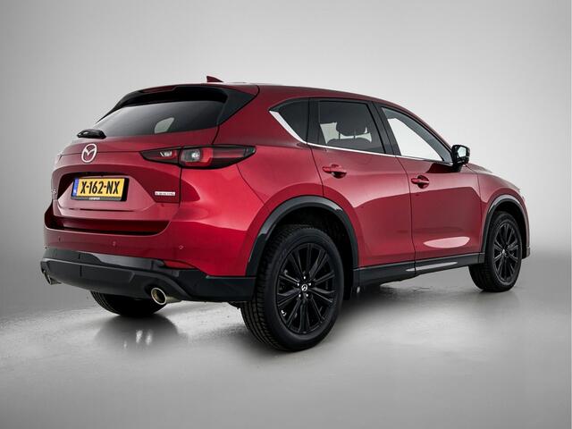 Mazda CX-5 2.0 e-SkyActiv-G M Hybrid 165 Homura Automaat | Zwarte Velgen | Lederen bekleding