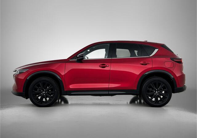 Mazda CX-5 2.0 e-SkyActiv-G M Hybrid 165 Homura Automaat | Zwarte Velgen | Lederen bekleding