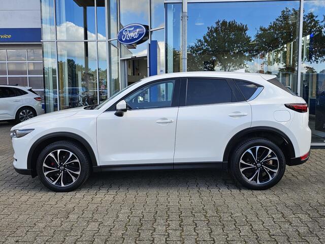 Mazda CX-5 2.5 SkyActiv-G 194 GT-M 2de eigenaar | Xenon | 19'' velgen | Head-up display | App-voorbereiding | Trekhaak | 2.000 kg trekgewicht | Elektrisch bedienbare achterklep etc.