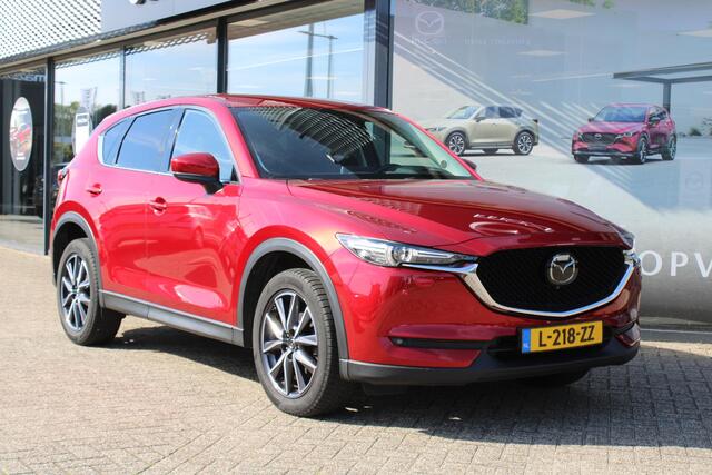 Mazda CX-5 2.5 SkyActiv-G 194 GT-M 4WD , Automaat, Leder, Trekhaak, Navi, 360 Camera, All Season, Stoel/Stuurverwarming, Bose, Adap.Cruise, Clima, LMV 19 Inch, LKA, PDC, Bluetooth