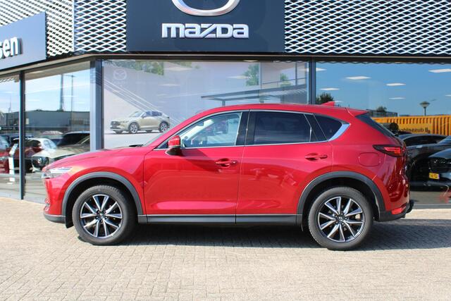 Mazda CX-5 2.5 SkyActiv-G 194 GT-M 4WD , Automaat, Leder, Trekhaak, Navi, 360 Camera, All Season, Stoel/Stuurverwarming, Bose, Adap.Cruise, Clima, LMV 19 Inch, LKA, PDC, Bluetooth