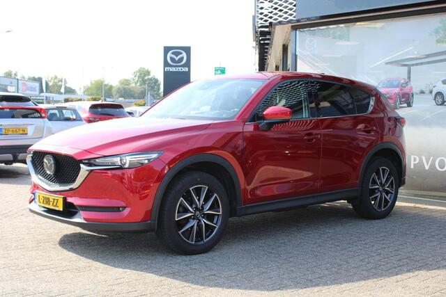 Mazda CX-5 2.5 SkyActiv-G 194 GT-M 4WD , Automaat, Leder, Trekhaak, Navi, 360 Camera, All Season, Stoel/Stuurverwarming, Bose, Adap.Cruise, Clima, LMV 19 Inch, LKA, PDC, Bluetooth