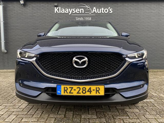 Mazda CX-5 2.0 SkyActiv-G 165 Skylease GT AUT. | dealer onderh. | navigatie | leder interieur | trekhaak | elektr. v. stoelen