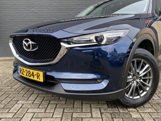 Mazda CX-5 2.0 SkyActiv-G 165 Skylease GT AUT. | dealer onderh. | navigatie | leder interieur | trekhaak | elektr. v. stoelen