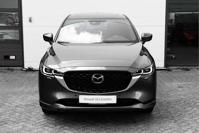 Mazda CX-5 2.0 SkyActiv-G 165 PK Signature | automaat | schuifkanteldak | trekhaak | lederen bekleding | stoelen elektrisch bedienbaar | stoelkoeling en verwarming achter | Bose geluidsysteem | | 2 ton aanhangergewicht | | incl. Bovag rijklaarpakket met 12 maanden g