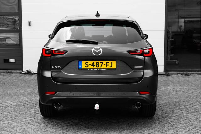 Mazda CX-5 2.0 SkyActiv-G 165 PK Signature | automaat | schuifkanteldak | trekhaak | lederen bekleding | stoelen elektrisch bedienbaar | stoelkoeling en verwarming achter | Bose geluidsysteem | | 2 ton aanhangergewicht | | incl. Bovag rijklaarpakket met 12 maanden g
