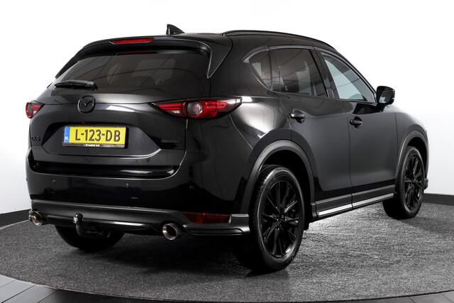 Mazda CX-5 2.0 SkyActiv-G 165 Luxury | Black Edition | Bose Audio | Adapt.Cruise | Stuur+Stoelverw+Vent | 360 Camera | HUD | NAV+App.Connect | ECC | LM 19"| Afn. Trekhaak |