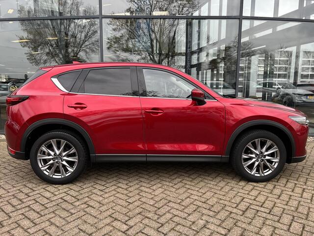 Mazda CX-5 2.0 SkyActiv-G 165 Luxury TREKHAAK | 360 CAMERA | LEDER | HEAD-UP | STOEL VERWARMING | STOEL VENTILATIE | NED. AUTO | DEALER ONDERHOUDEN | LAGE KM STAND 53.273