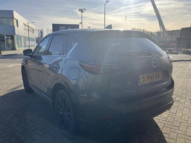 Mazda CX-5 2.0 SkyActiv-G 165 Homura Limited , Automaat, Half Leder, Navi, Clima, Adap.Cruise, 360 Camera, Stoel/Stuurverwarming, Apple Carplay, Android Auto, PDC, HUD, LMV 19 Inch, LKA