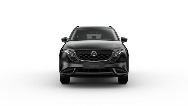 Mazda CX-5 Homura - Zwart lederen interieur | 19-inch lichtmetalen velgen, Black | Alarmsysteem | Automatisch dimmende binnenspiegel met randloos design