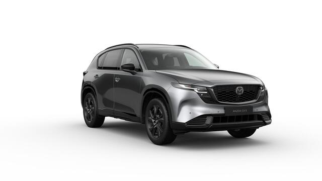 Mazda CX-5 Homura - Tan lederen interieur | 19-inch lichtmetalen velgen, Black | Alarmsysteem | Automatisch dimmende binnenspiegel met randloos design