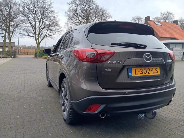 Mazda CX-5 2.0 165pk GT-M Leder Navi Clima/Cruise AUR-Camera PDC v+a 19' Trekhaak