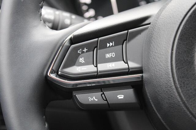 Mazda CX-5 2.0 e-SkyActiv-G M Hybrid 165 Exclusive-Line , Automaat, Trekhaak, Leder, 360 Camera, Navi, Bose, Clima, Stoel/Stuurverwarming, Stoelventilatie, All Season, Apple Carplay, Android Auto, LMV 19 Inch, PDC, LKA,