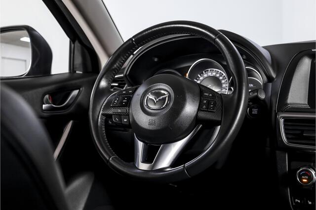 Mazda CX-5 2.0 SkyActiv-G 165 Skylease GT 2WD 165 PK - Automaat Orig. NL | Cruise | Elek. stoel | Stoelverw. | PDC | Camera | Bose | NAV | Leder | ECC | Afn. Trekhaak | DAB | LM 17" |