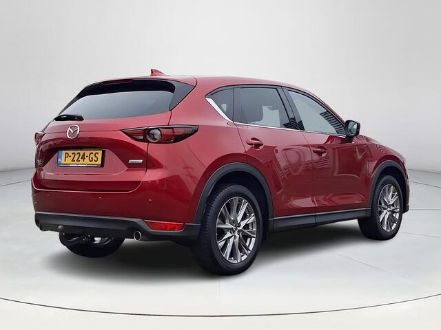 Mazda CX-5 2.5 4WD SkyActiv-G 194 Luxury | Dealeronderhouden | Trekhaak | Apple Carplay/Android Auto | Stoelverwarming/verkoeling | Elektrische verstelbare stoelen met geheugen | Bose Premium soundsysteem | Elektrische achterklep | 360 graden camera | Climate contro
