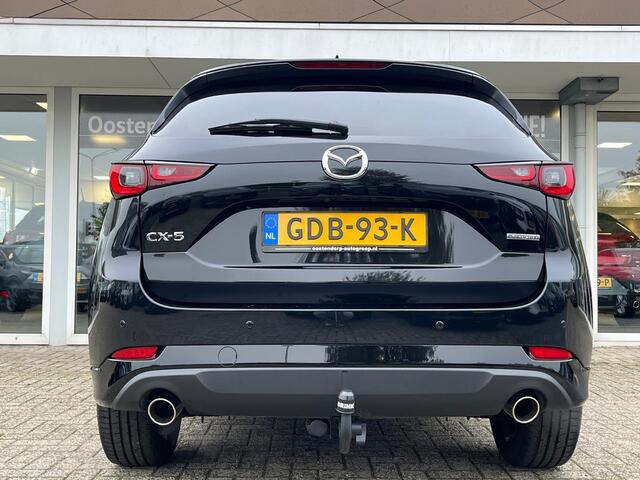 Mazda CX-5 2.0 e-SkyActiv-G M Hybrid 165 Homura | Achteruitrij camera | Bose Premium soundsysteem | Trekhaak | 360 graden camera | Elektrische achterklep |