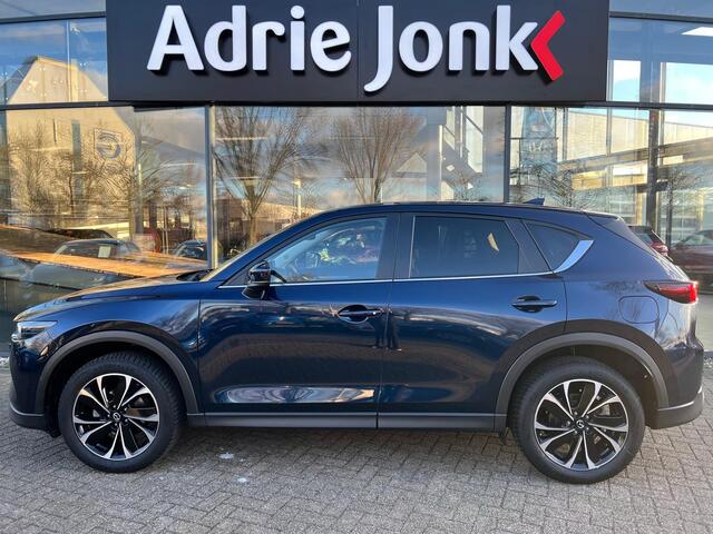 Mazda CX-5 2.0 e-SkyActiv-G M Hybrid 165 Advantage AUTOMAAT | TREKHAAK | 360 CAMERA | EL. A. KLEP | HEAD-UP DISPLAY | 19"VELGEN | NED. AUTO | GARANTIE 6/2029 |