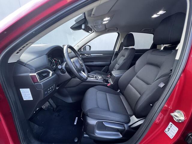 Mazda CX-5 2.0 e-SkyActiv-G M Hybrid 165 Advantage Automaat / Fabrieksgarantie tot 07-2026 / Goed onderhouden / 2000 kg trekhaak / Navigatie / Camera 360° / HUD / Elektrische klep / Apple Carplay Android / 19" wielen + All Season banden /