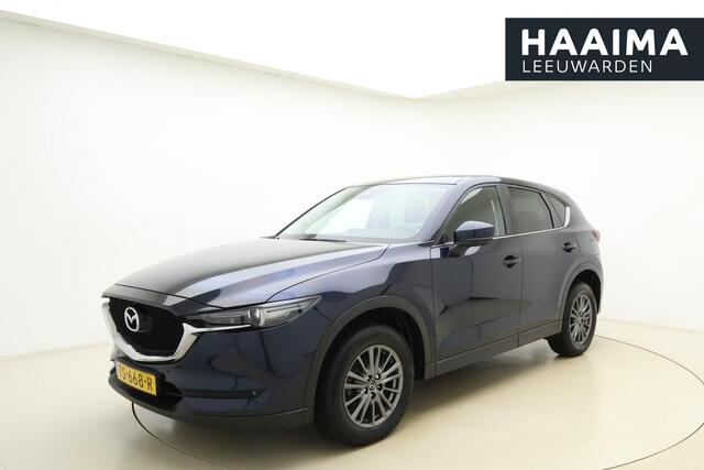 Mazda CX-5 2.0 SkyActiv-G Skylease GT 165 PK | Handgeschakeld | Trekhaak | 1800 KG Trekvermogen | Elektrisch verstelbare stoelen | Lederen bekleding | Stoelverwarming | Navigatie | Cruise Control | 1e eigenaar