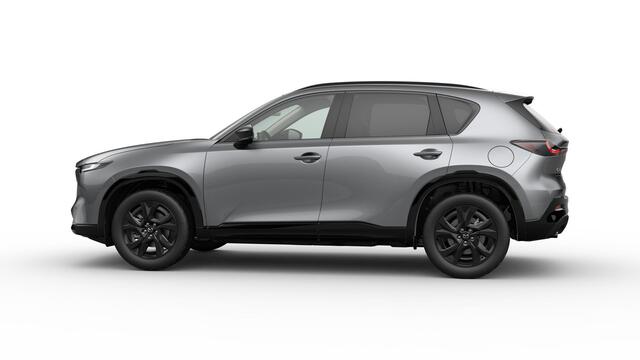 Mazda CX-5 Homura - Zwart lederen interieur | 19-inch lichtmetalen velgen, Black | Alarmsysteem | Automatisch dimmende binnenspiegel met randloos design
