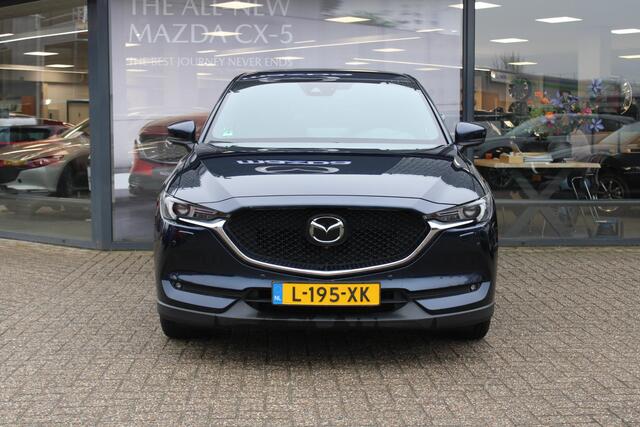 Mazda CX-5 2.0 SkyActiv-G 165 Signature , Automaat, Trekhaak, Sunroof, Leder, All Season, Adap.Cruise, Clima, Navi, 360 Camera, Stoel/Stuurverwarming, Bose, PDC, LKA, LMV 19 Inch, Apple Carplay/Android Auto