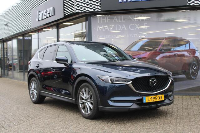 Mazda CX-5 2.0 SkyActiv-G 165 Signature , Automaat, Trekhaak, Sunroof, Leder, All Season, Adap.Cruise, Clima, Navi, 360 Camera, Stoel/Stuurverwarming, Bose, PDC, LKA, LMV 19 Inch, Apple Carplay/Android Auto