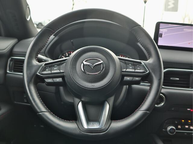Mazda CX-5 2.5 SkyActiv-G 194 Homura Automaat 360-Cam | Leder | Stoelverwarming | Stuurverwarming