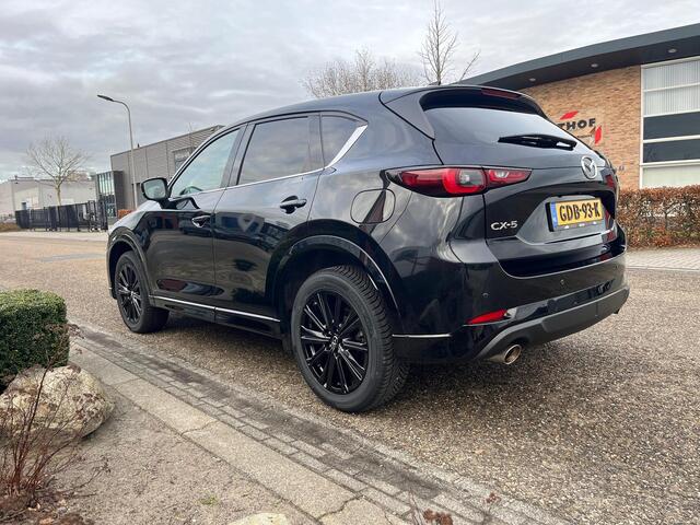 Mazda CX-5 2.0 e-SkyActiv-G M Hybrid 165 Homura Black Edition | Adap. Cruise Control | BOSE | Carplay | Trekhaak | Lederen bekleding | Elek. bedienbare achterklep