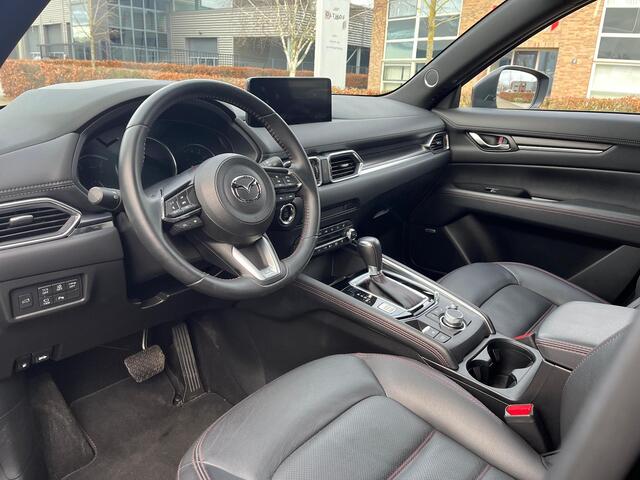 Mazda CX-5 2.0 e-SkyActiv-G M Hybrid 165 Homura Black Edition | Adap. Cruise Control | BOSE | Carplay | Trekhaak | Lederen bekleding | Elek. bedienbare achterklep