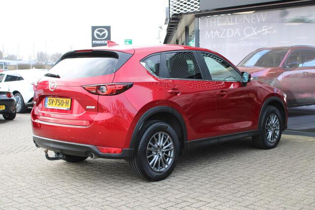 Mazda CX-5 2.0 SkyActiv-G 165 TS+ , Automaat, Trekhaak, i-Activesense Pack, Navi, Clima, Cruise, Camera, Stoel/Stuurverwarming, LMV 17 Inch, PDC, LKA, BSM