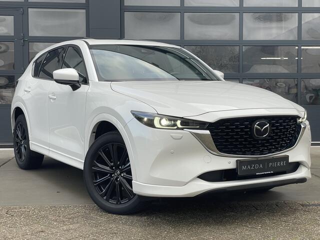 Mazda CX-5 2.0 e-SkyActiv-G 165 M Hybrid 165 Takumi | AUTOMAAT | TREKHAAK | OPEN DAK | FULL-OPTION!! NAVI | WINTERPAKKET | 19 INCH LMV | LED | 2000 KG TREKGEWICHT