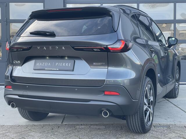 Mazda CX-5 2.5 E-SKYACTIV G 141 M HYBRID AUTOMAAT Exclusive-Line NAVI | APPLE CARPLAY / ANDROID | ACHTERUITRIJCAMERA | BOSE | ADATIEVE CRUISE CONTROL 12,9 " INFOTAINMENTSYSTEEM VOORZIEN VAN GOOGLE BUILT-IN | 2000 KG TREKGEWICHT