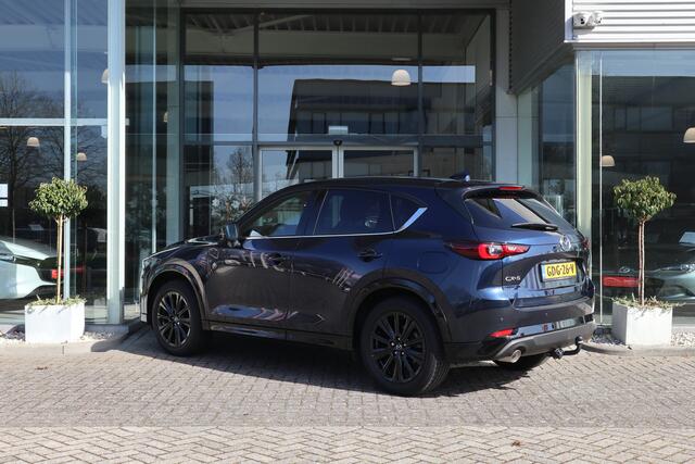 Mazda CX-5 2.0 e-SkyActiv-G M Hybrid 165 Homura Trekhaak / Bose / Camera / Head-Up / Leer / Navi / Clima / Cruise
