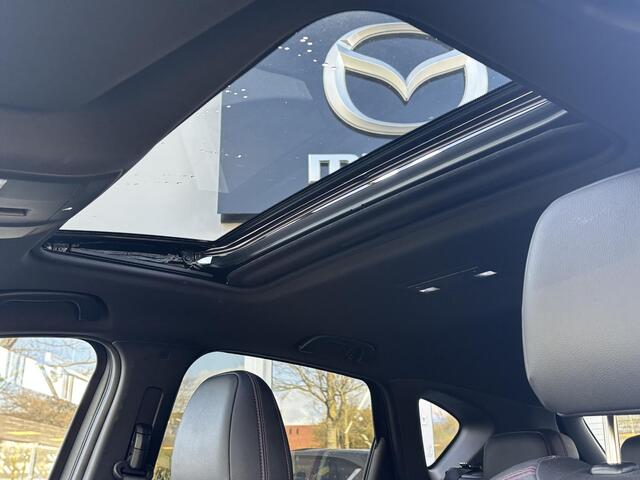 Mazda CX-5 2.5 e-SkyActiv-G M Hybrid 194 Homura NL-Auto, Dealer ondh., Trekhaak, Schuifdak, Navigatie, Apple Carplay /Android Auto, Bose, Cruise Controle ad., Head-up, All Seasons.