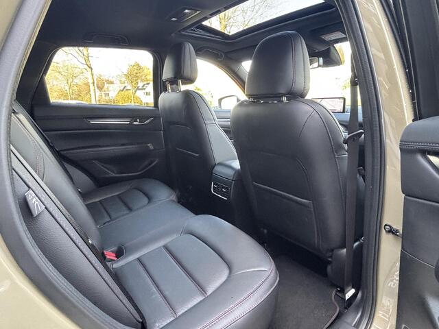 Mazda CX-5 2.5 e-SkyActiv-G M Hybrid 194 Homura NL-Auto, Dealer ondh., Trekhaak, Schuifdak, Navigatie, Apple Carplay /Android Auto, Bose, Cruise Controle ad., Head-up, All Seasons.