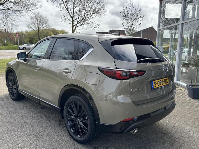 Mazda CX-5 2.0 SkyActiv-G 165 Homura Limited NL-Auto, 1e Eig., Dealer Ondh., Navigatie, Apple Carplay /Android Auto, Head-up, 360 Camera, Cruise Controle ad., 19 inch wielemn