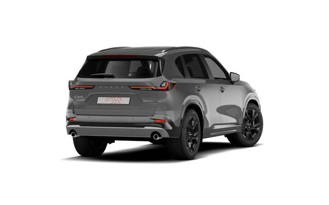 Mazda CX-5 Homura - Zwart lederen interieur | 19-inch lichtmetalen velgen, Black | Alarmsysteem | Automatisch dimmende binnenspiegel met randloos design