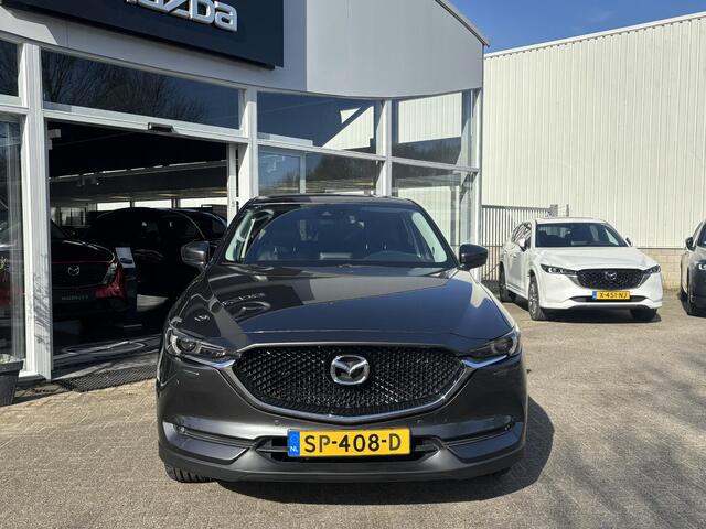 Mazda CX-5 2.0 SkyActiv-G 165 Skylease GT 1 Eig., Dealer Ondh., Leer, Stoelverw., Stuurverw., TrekhaakNavigatie, A-Rij-Camera, 19 inch, lichtmetaal, Bose