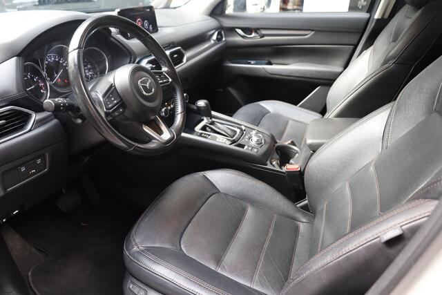 Mazda CX-5 2.0 SkyActiv-G 165 Skylease GT ZEER-NETJES!! TREKHAAK LEER+MEMORY+2xELEKTRISCH NAVI STUUR/STOELVERWARMING NAP 17"LMV 2xKEYLESS 2xPDC BOSE