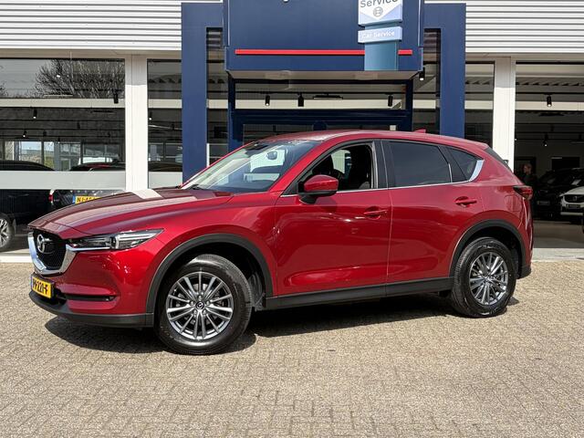Mazda CX-5 2.0 SkyActiv-G 165 TS+ / Automaat / NL-Auto / 1e-Eigenaar / Head-Up Display / Stuur-/Stoelverwarming / Trekhaak / Cruise-Control / LED / Dodehoek-Detectie / Climate-Control / DAB Radio-Bluetooth / Camera / 17'' LMV / ENZ.
