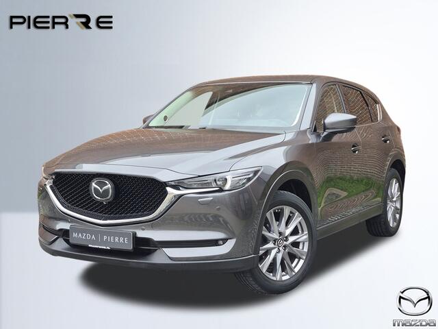 Mazda CX-5 2.0 SkyActiv-G 165 Luxury NAVI | LEDER | BOSE | 19-INCH LMV | RONDOMZICHT CAMERA | PARKEERSENSOREN Trekgewicht 1800 KG | HEAD-UP DISPLAY | ELEKTRISCHE ACHTERKLEP