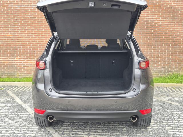 Mazda CX-5 2.0 SkyActiv-G 165 Luxury NAVI | LEDER | BOSE | 19-INCH LMV | RONDOMZICHT CAMERA | PARKEERSENSOREN Trekgewicht 1800 KG | HEAD-UP DISPLAY | ELEKTRISCHE ACHTERKLEP