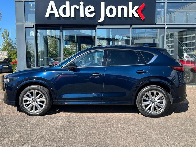 Mazda CX-5 2.0 e-SkyActiv-G M Hybrid 165 Takumi | AUTOMAAT | TREKHAAK | 360 CAMERA | ELEKR A.KLEP | LEDER | STOEL + STUUR VERWARMING | STOEL VENTILATIE |