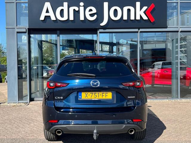 Mazda CX-5 2.0 e-SkyActiv-G M Hybrid 165 Takumi | AUTOMAAT | TREKHAAK | 360 CAMERA | ELEKR A.KLEP | LEDER | STOEL + STUUR VERWARMING | STOEL VENTILATIE |
