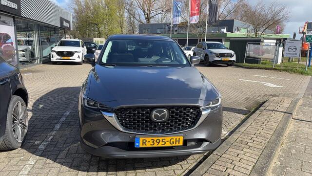 Mazda CX-5 2.0 SkyActiv-G 165 Luxury , Automaat, Trekhaak, Leder, Schuif-/Kanteldak, Bose, 360 Camera, Stoel/Stuurverwarming, Stoelventilatie, LMV 19 Inch, PDC, LKA, BSM