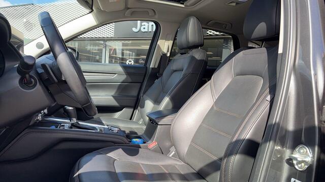 Mazda CX-5 2.0 SkyActiv-G 165 Luxury , Automaat, Trekhaak, Leder, Schuif-/Kanteldak, Bose, 360 Camera, Stoel/Stuurverwarming, Stoelventilatie, LMV 19 Inch, PDC, LKA, BSM