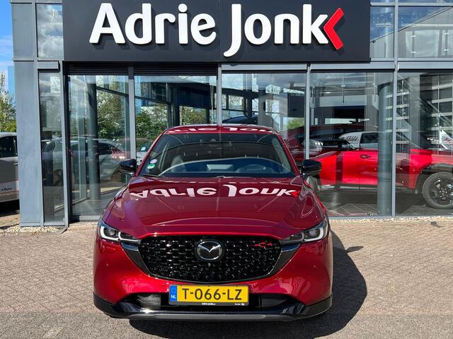 Mazda CX-5 2.0 e-SkyActiv-G M Hybrid 165 Homura | AUTOMAAT | LUXE TREKHAAK | 360 CAMERA | BOSE | STOEL + STUUR VERWARMING | ELEKTR A.KLEP | NED.AUTO | LAGE KM STAND |